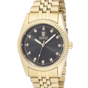 Invicta Gold and Black Men's Watch